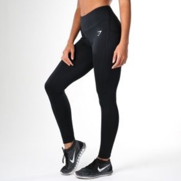 Gymshark Pants - Women’s Gymshark Black Dry Sculpture Leggings Size Small